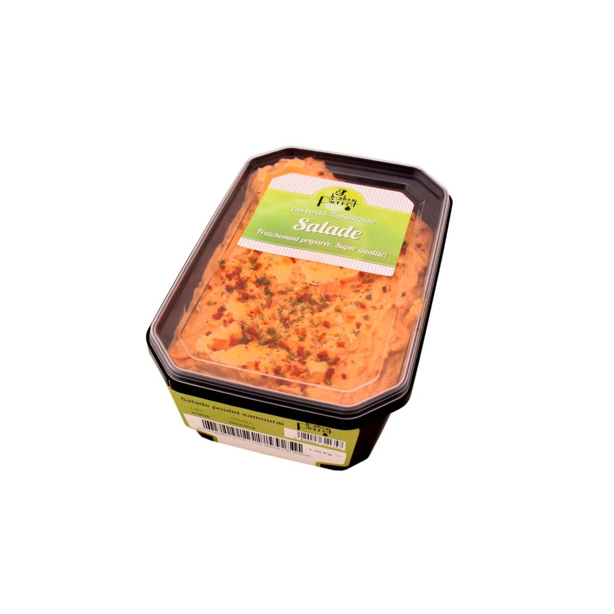 SALADE DE POULET SAMOURAI PIQUANT 1.25KG