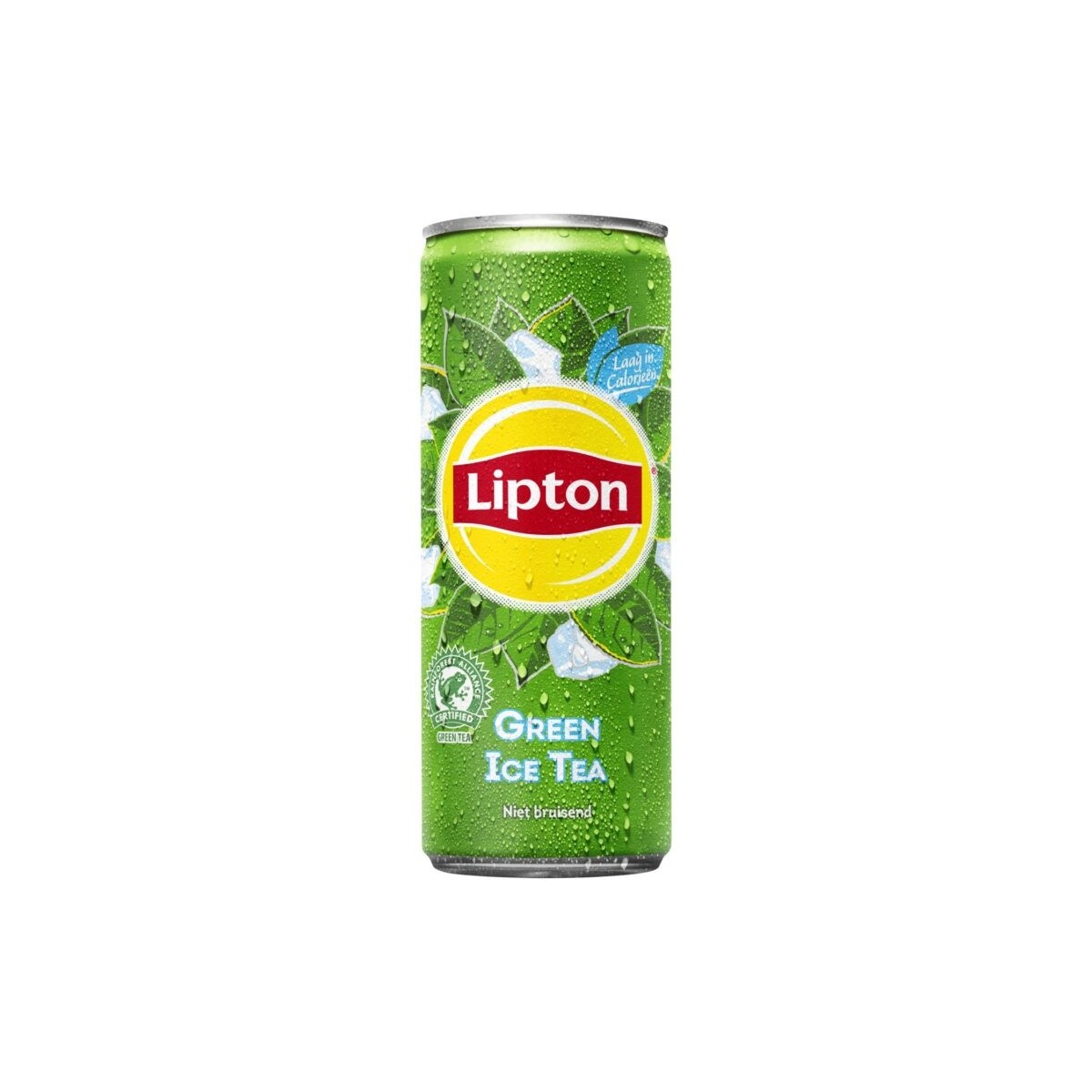 DRINK LIPTON ICE TEA GROEN 24 X 33CL BLIKJE  TRAY OP/BEST