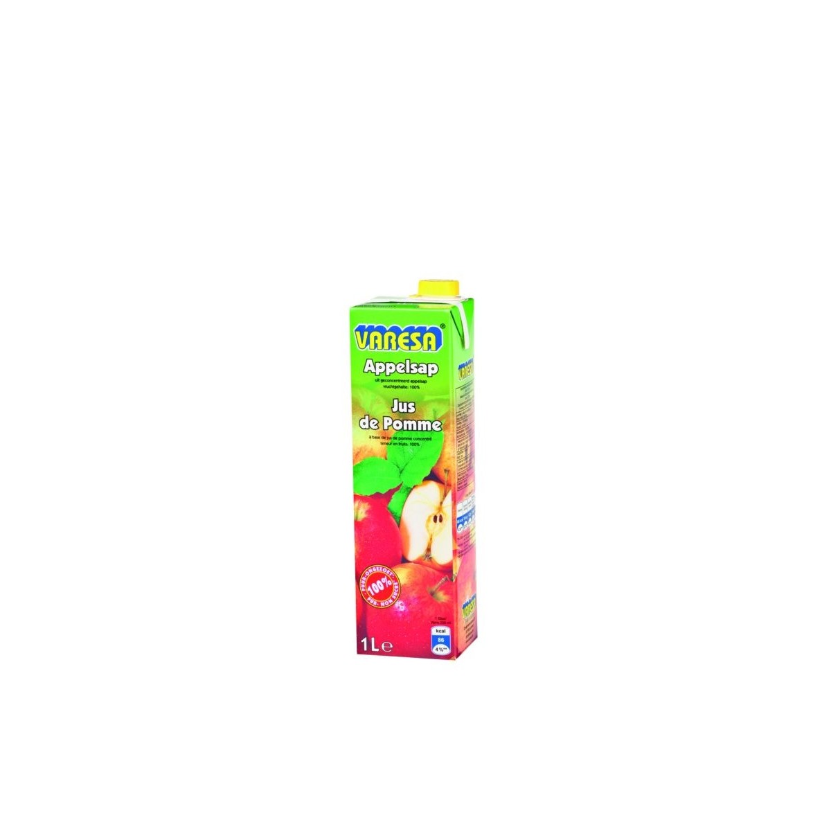 BOISSON VARESA JUS DE POMMES  TETRA PACK  8 X 1L 