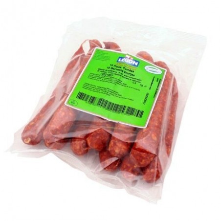 SMOKED ARDENNES DRY SAUSAGE LEGON 10 X 80GR  READY TO BAKEKAGE 
