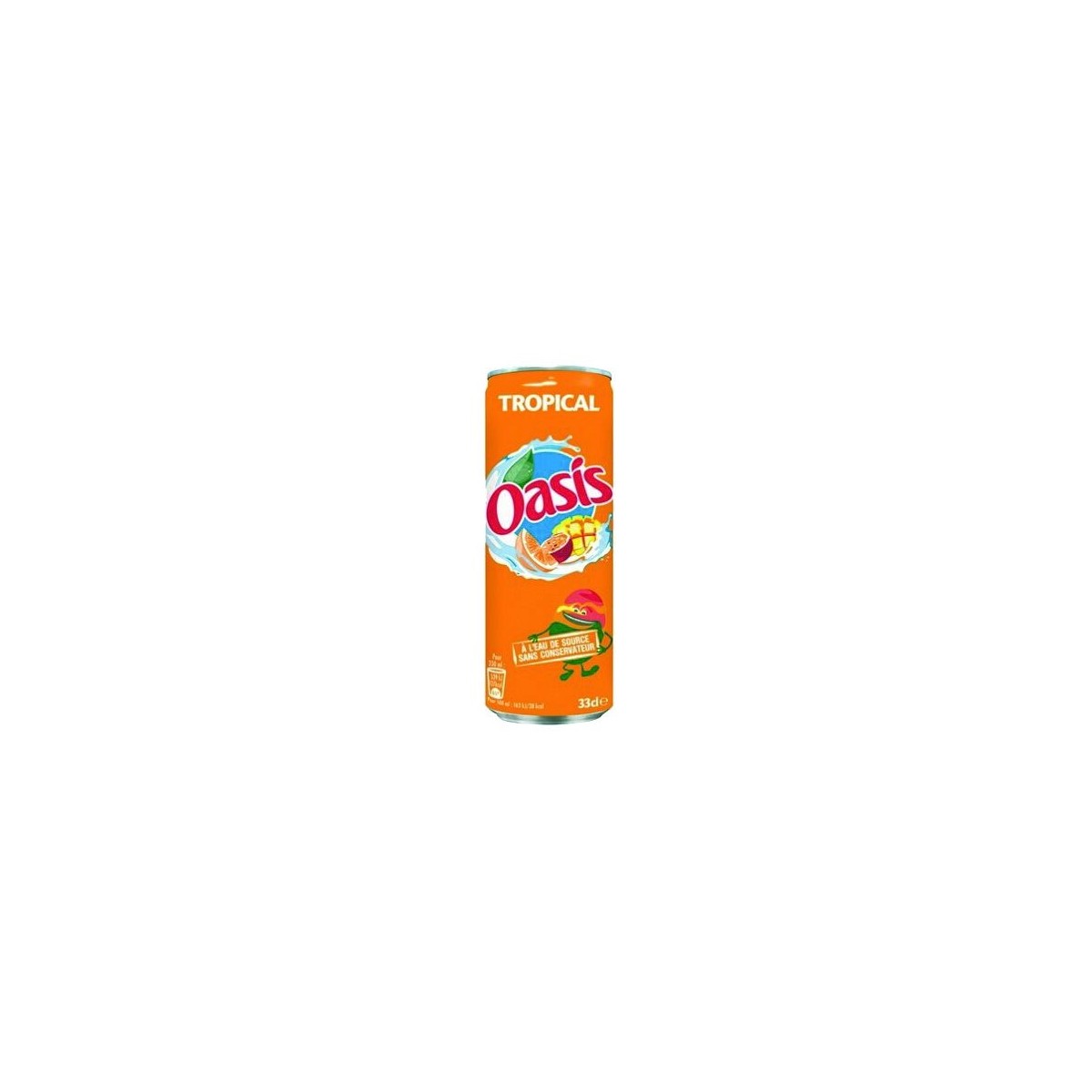 OASIS TROPICAL 24 X 33CL CAN  TRAY ON/ORDER