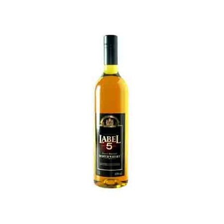 SCOTCH WHISKY LABEL5 60° WITH EXCISE DUTY 1LITER  LITER