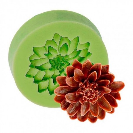 SILICONE FLOWER MOULD CARNATION 4,5X4,5CM