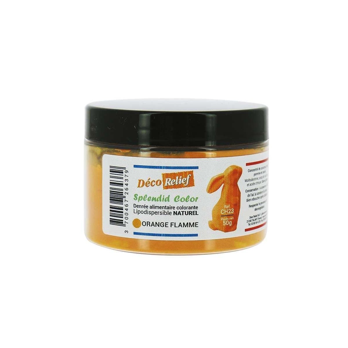 COLORANT NATUREL LIPODISPERSIBLE ORANGE FLAMME50GR RÉAPPRO - ?