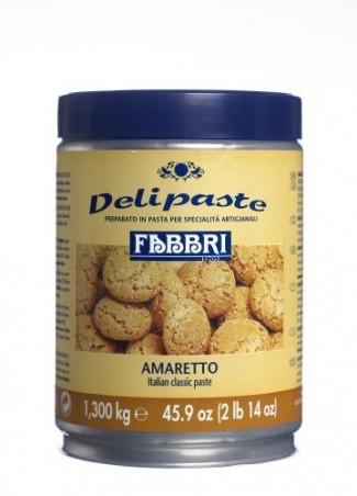 FABBRI DELIPASTE AMARETTO FLAVOR 1.3KG  BOX