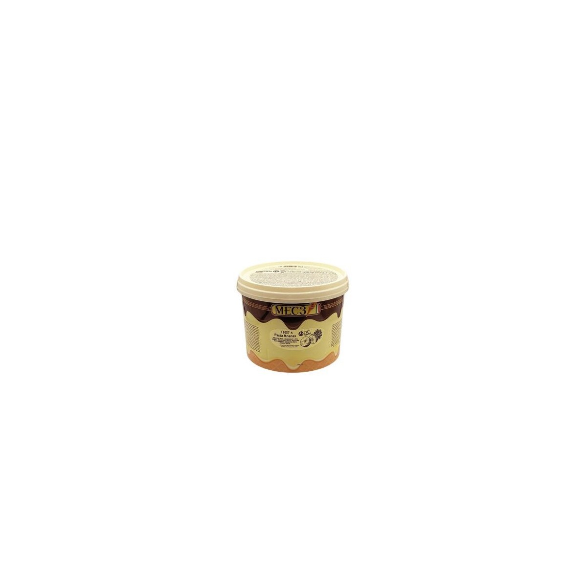 MEC3 18057 PINEAPPLE CONCENTRATED PASTE 3KG  BUCKET