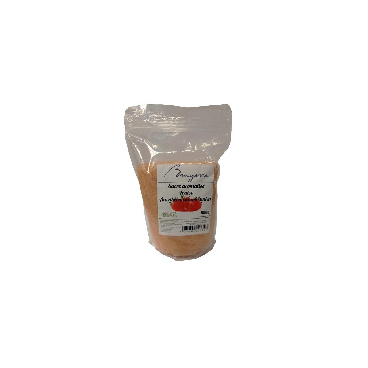 SUCRE BARBE A PAPA AROMATISE FRAISE BRUYERRE600GR