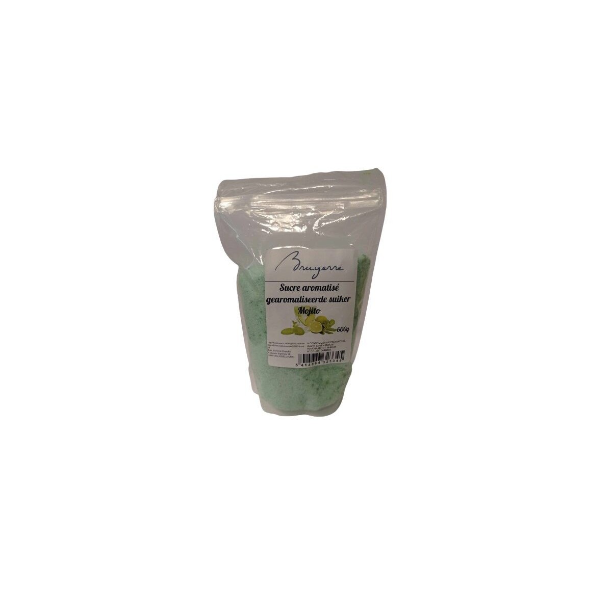 SUCRE BARBE A PAPA AROMATISE MOJITO 600GR