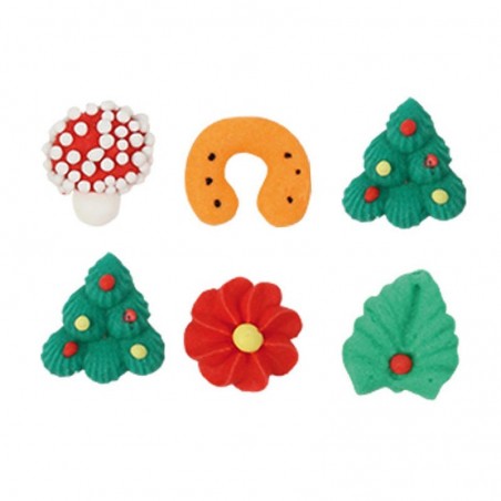 52432 KERSTASSPETIT FOURS  668 STUKKEN  DOOS