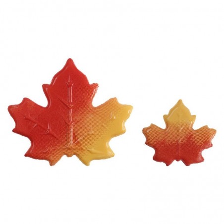 61077 FEUILLE AUTOMNE 3 - 5 CM 100PCESS/CD