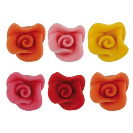 1061003 PETITES ROSES 2.5CM35 PCES S/CDE