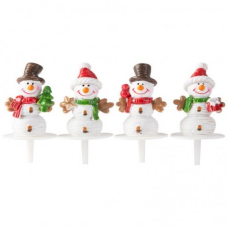 1015069 BONHOMME DE NEIGE 4 CM 64PCESS/CD