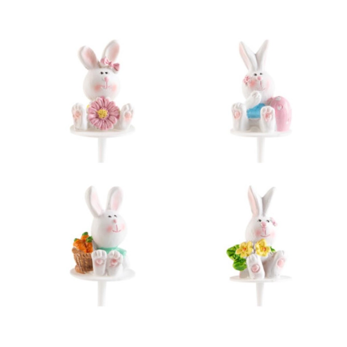 1069876 LAPIN BLANC ASSORTI  32PCES S/CDE