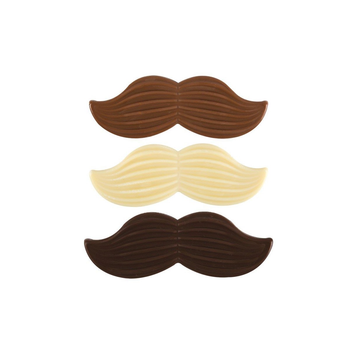 2011004 GRANDE MOUSTACHE 10X3,5CM 24PCES