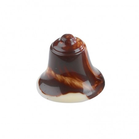 1069793 CLOCHE CHOCO MARBRE HT3CM 52PC S/CDE