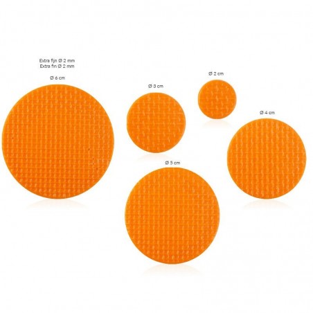 2034360 ASSORTIMENT DE RONDS ORANGES 75PCES S/CDE