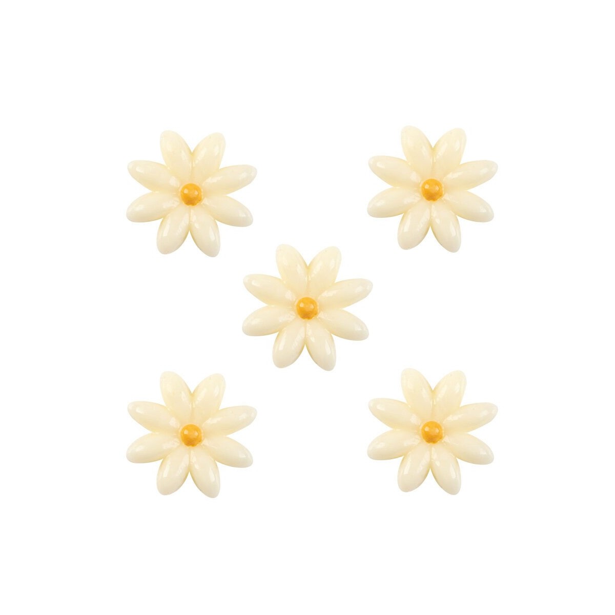 34829 PETITE MARGUERITE BLANCHE 2 CM 300PCES S/CDE