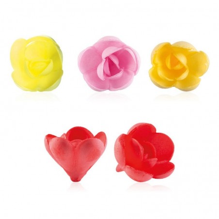 49352 ROZEN LOLA ASSORTIMENT 3CM 50ST  DOOS