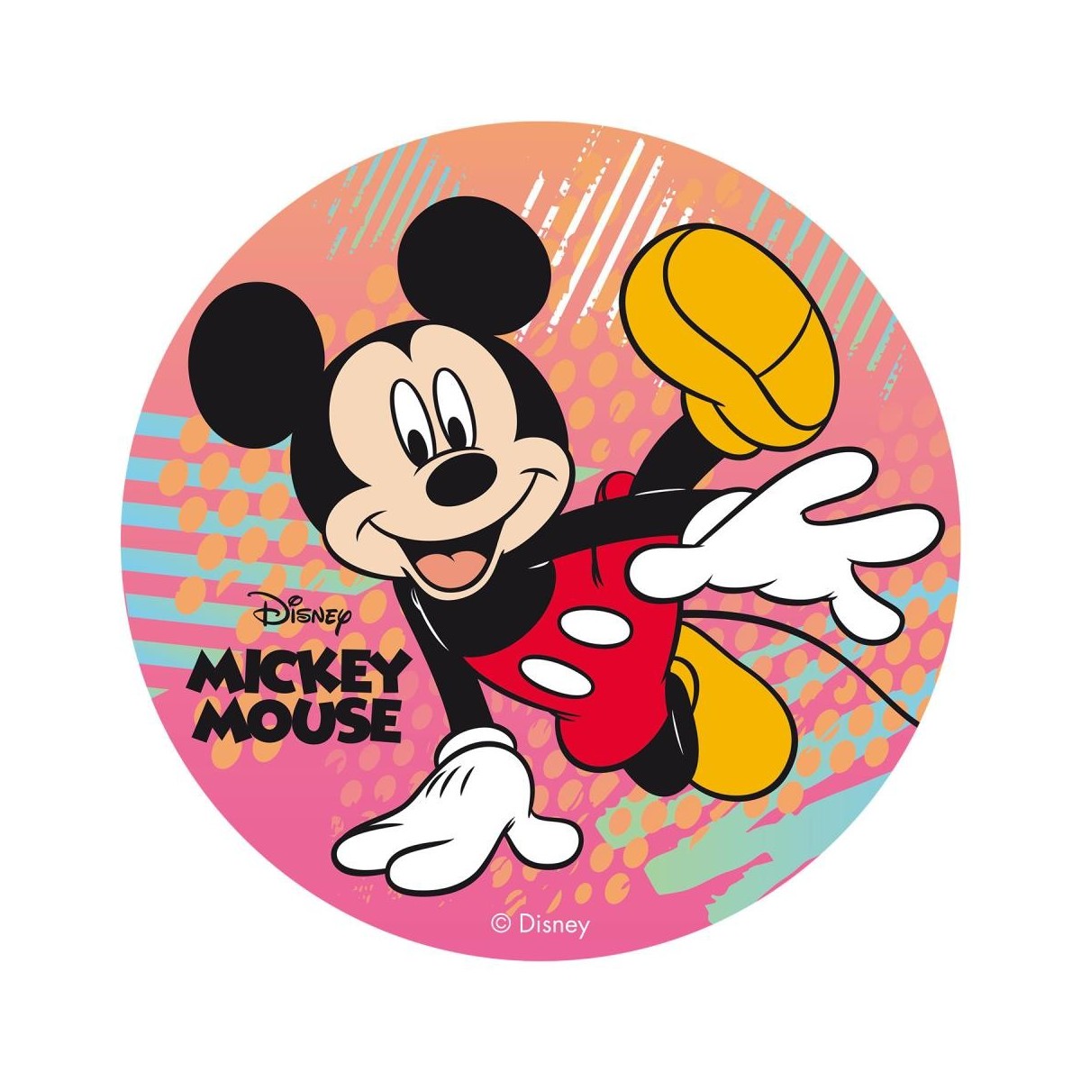 DISQUE AZYME MICKEY 20CM