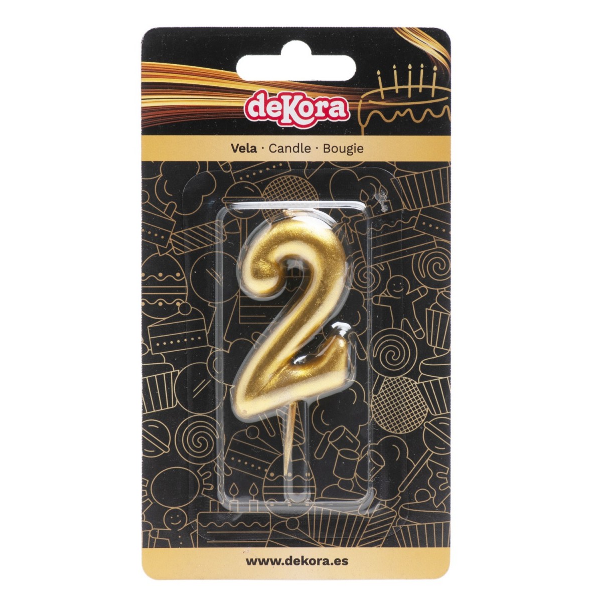 345422 GOUDEN KAARS N°2 5,5CM