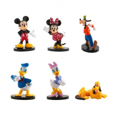 350181 MICKEY AND FRIENDS FIGURINES 3-3,5CM 6PCS