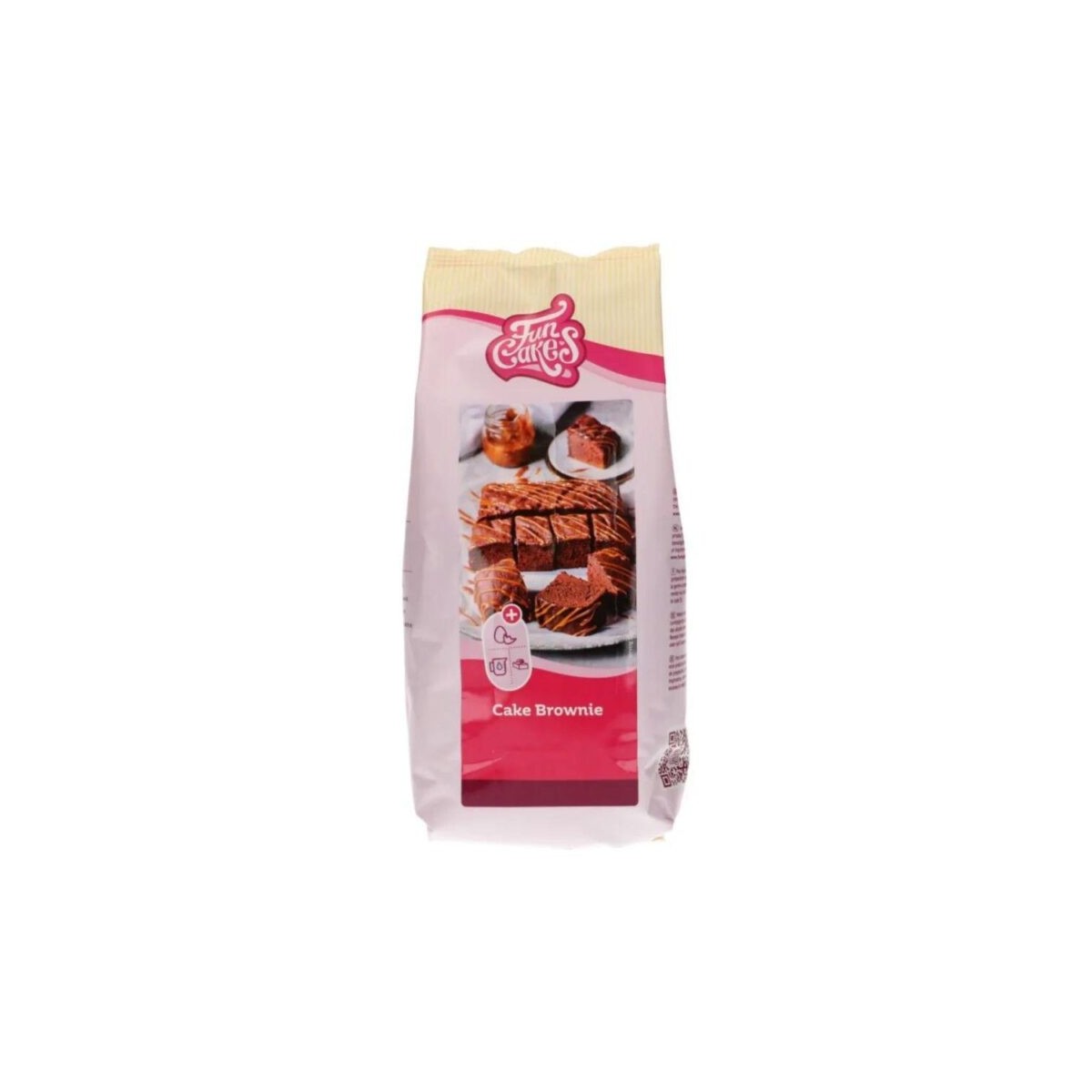 FUNCAKES BAKMIX VOOR BROWNIES 1KG ZAKJE