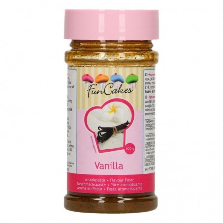 FUNCAKES SMAAKPASTA VANILLE 100G POT