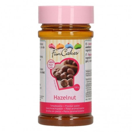 FUNCAKES SMAAKPASTA HAZELNOOT 100G POT