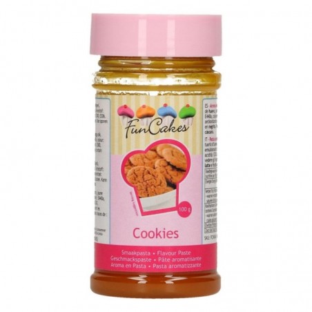 FUNCAKES SMAAKPASTA KOEKJES 100G POT