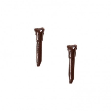 34402 TIGE DE POMME CHOCOLAT 28X7MM 480 PCES S/CDE