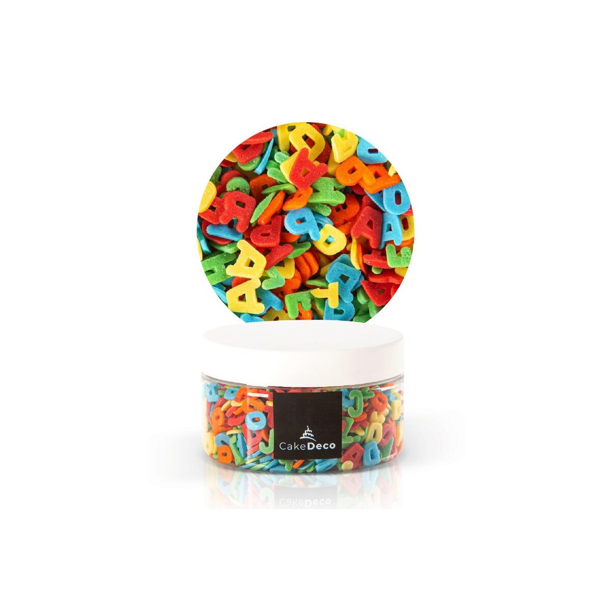 1039070 MIX MINI CONFETTI ALPHABET EN SUCRE 70G