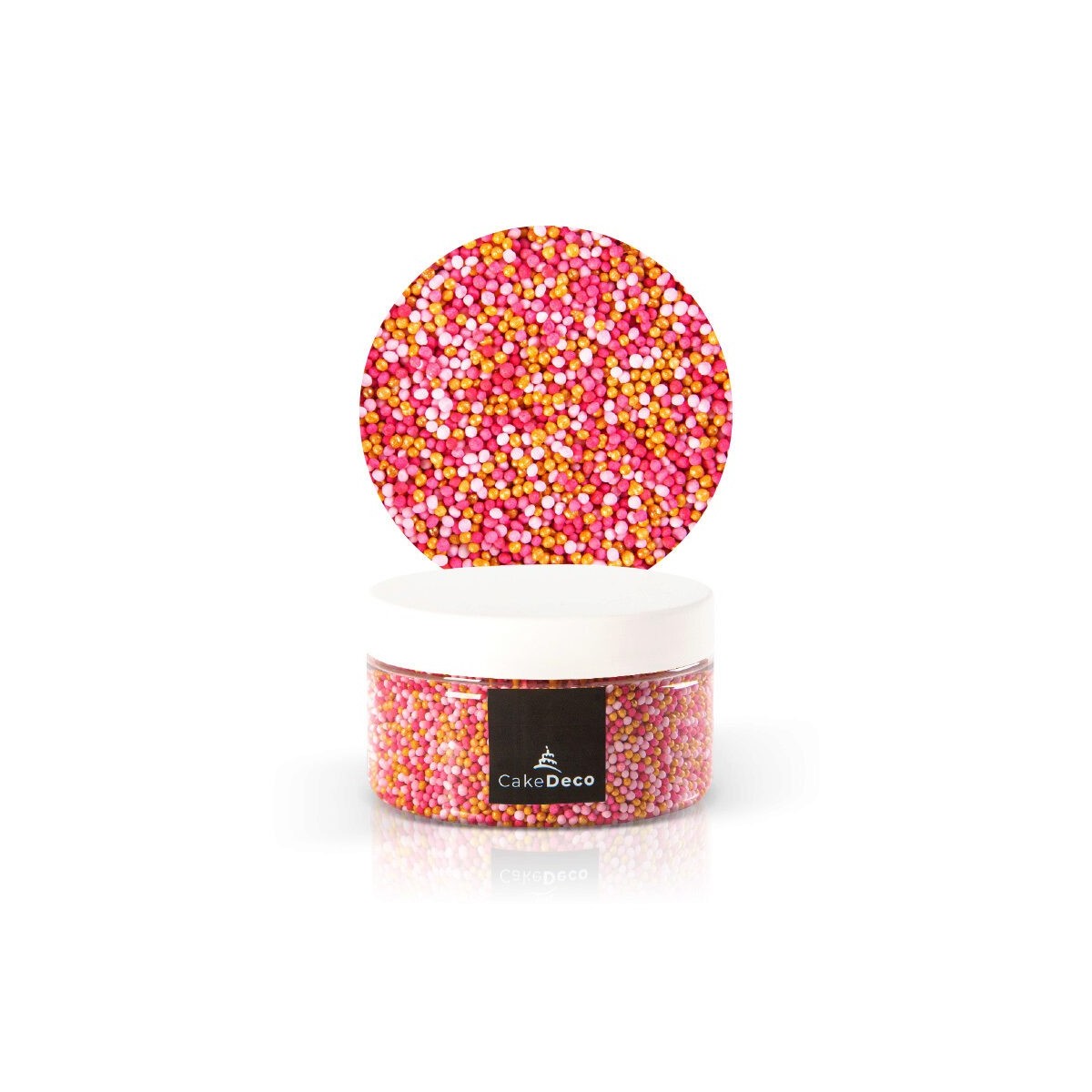 1039085 PERLE NON PAREIL FUCHSIA/ROSE/DORE EN SUCRE110G