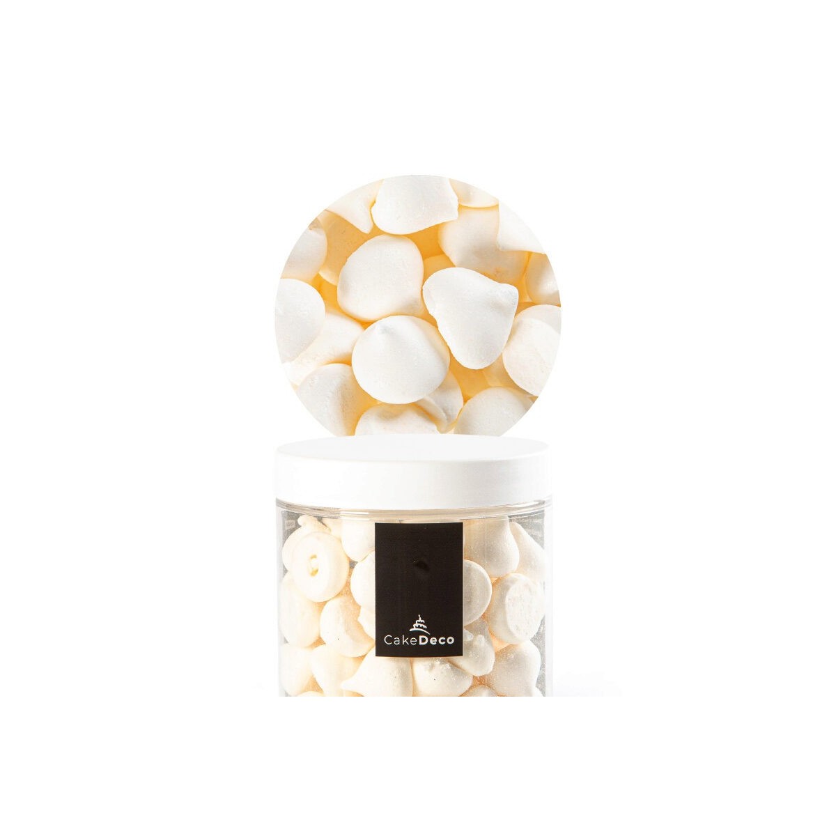 1039088 GOUTTE DE MERINGUE BLANCHE  30G