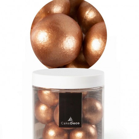 39605 BOULE BRONZE CHOCOLAT 28MM 10 PCES