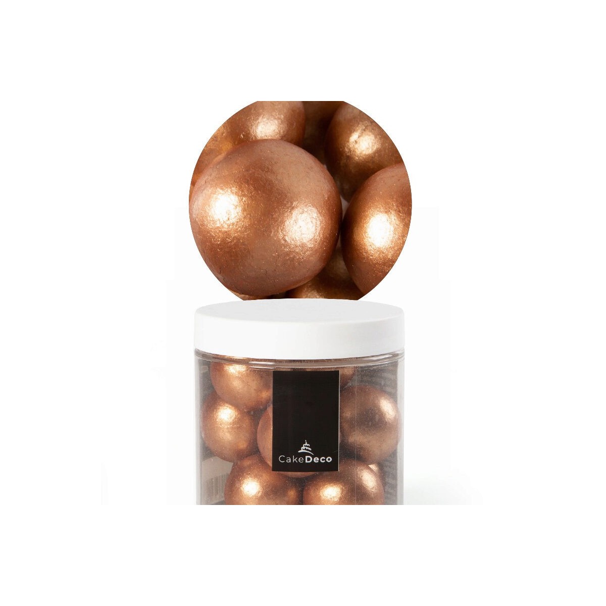 39605 BOULE BRONZE CHOCOLAT 28MM 10 PCES