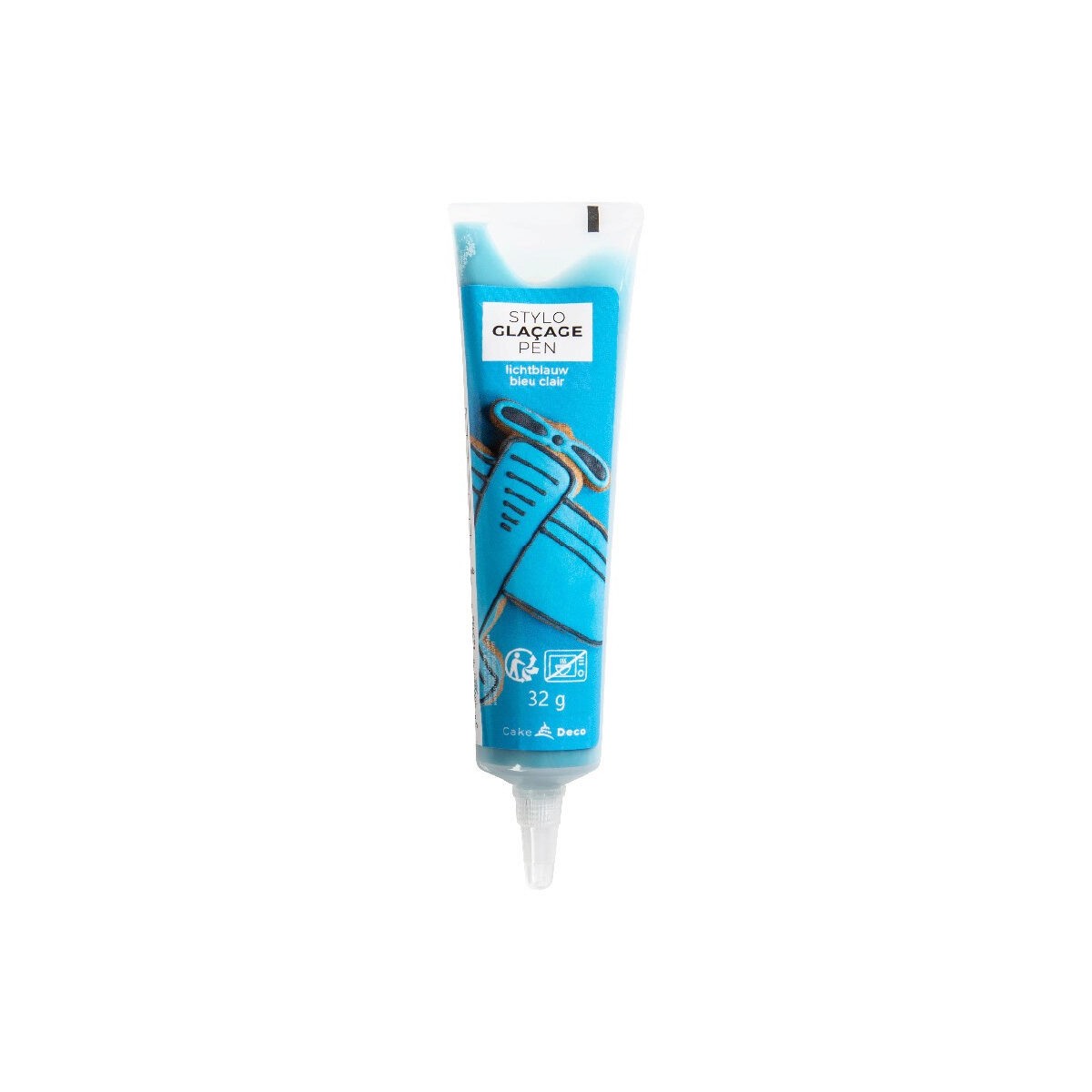 39796 STYLO SUCRE BLEU CLAIR POUR ÉCRITURE 32G