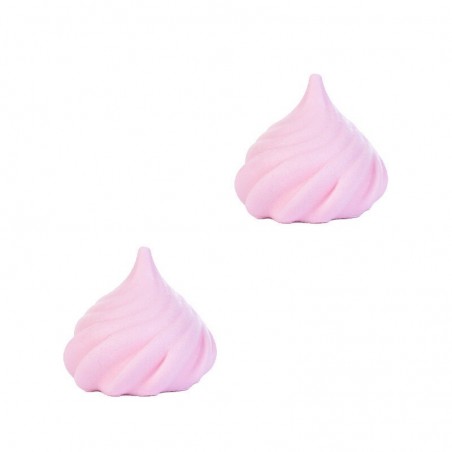 1057016 MERINGUE TORSADE ROSE Ø 3CM 360 PCES S/CDE