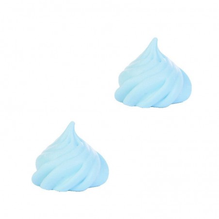 1057017 MERINGUE TORSADE BLEU Ø 3CM 360 PCES S/CDE