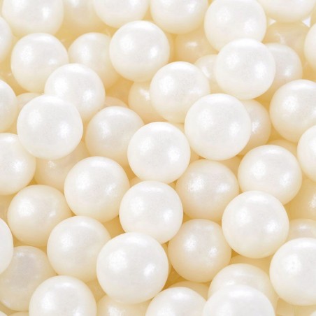 1057423 PERLE BLANC EN SUCRE Ø 1CM  800G S/CDE