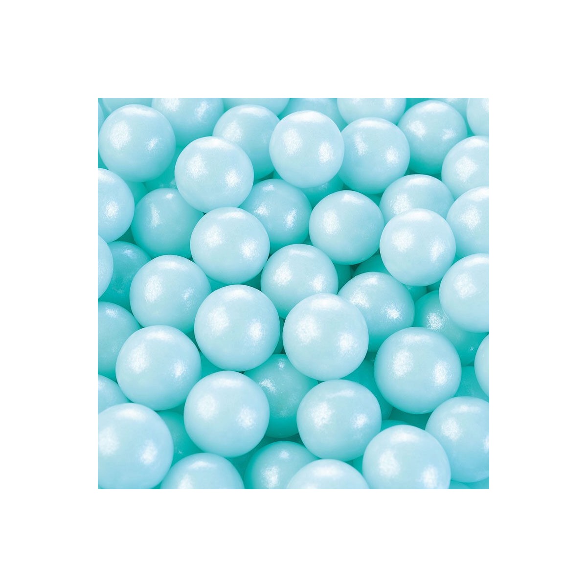 57424 PERLE BLEU EN SUCRE Ø 1CM  800G S/CDE