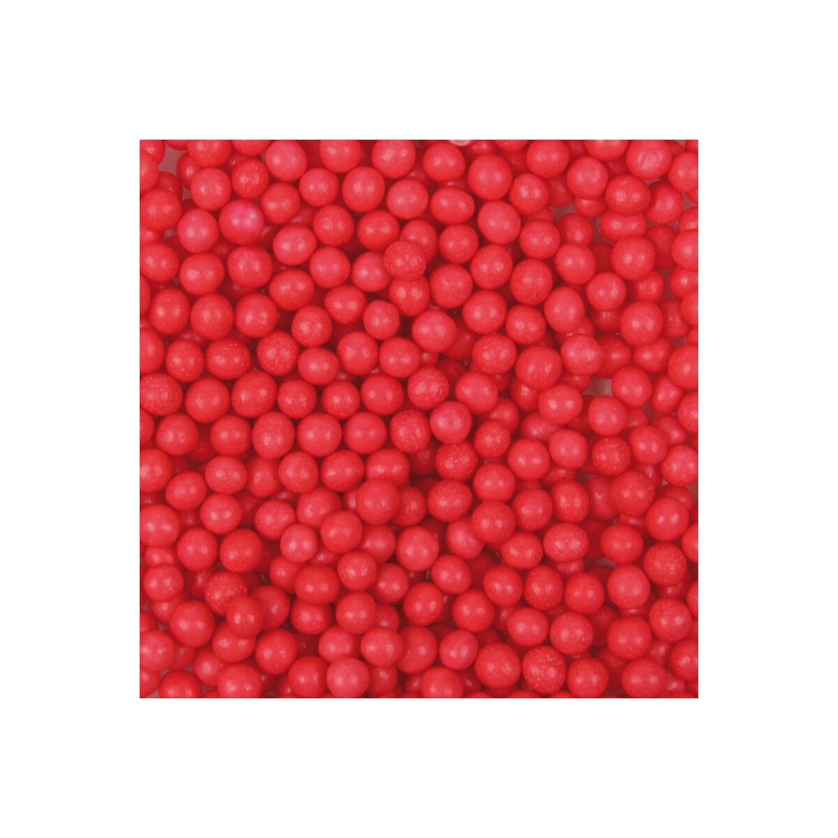 1057426 PERLE ROUGE EN SUCRE Ø 4MM  600G