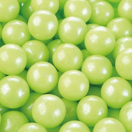 1057427 PERLE VERTE EN SUCRE Ø 1CM  800G S/CDE