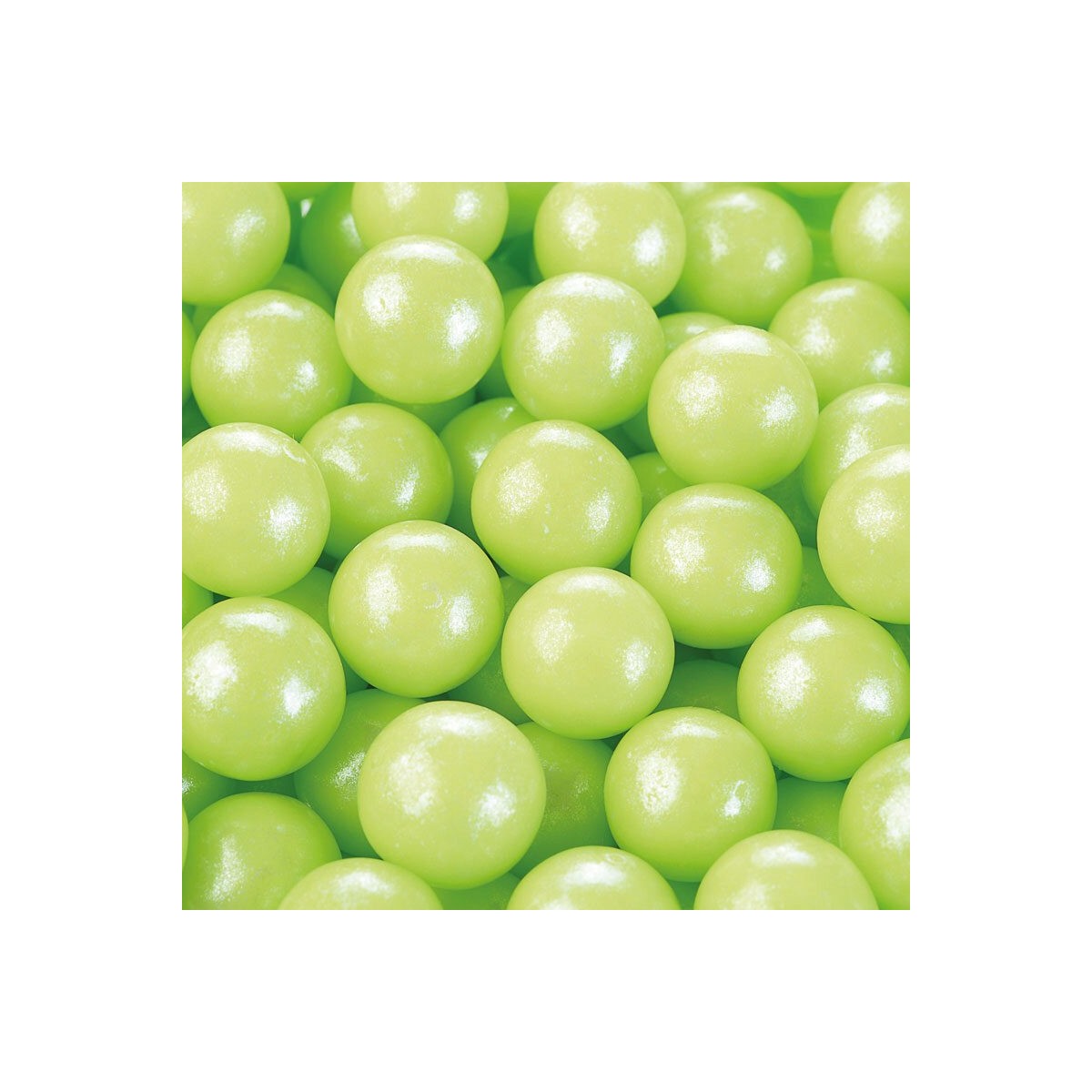 57427 PERLE VERTE EN SUCRE Ø 1CM  800G S/CDE