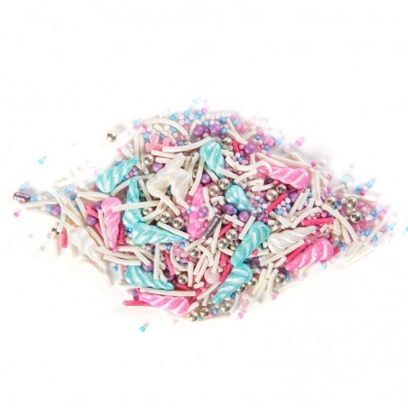 1061209 MIX LICORNE ROSE/BLEU/BLANC EN SUCRE 500G