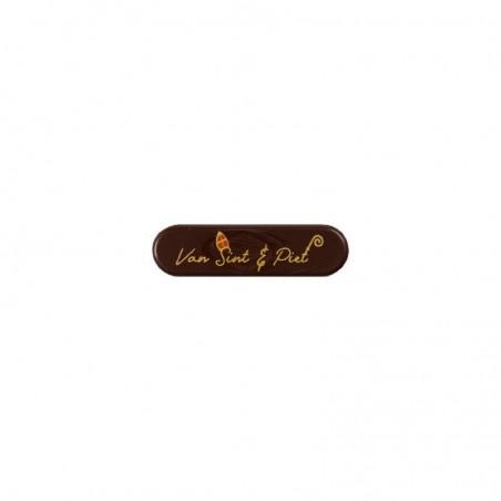 2036733 PLAQUETTE VAN SINT PIET CHOCOLAT 50X15MM 256PIÈCES