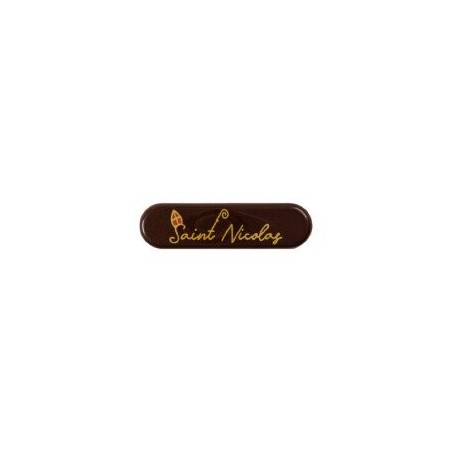 2036734 PLAQUETTE SAINT NICOLAS CHOCOLAT 50X15MM 256PIÈCES