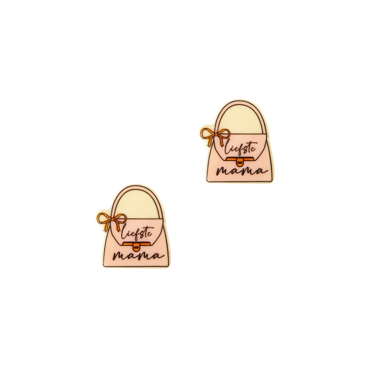 10826 PLAQUETTE SAC A MAIN LIEFSTE MAMA 4,5X4CM CHOCOLAT 100 PCES  S/CD