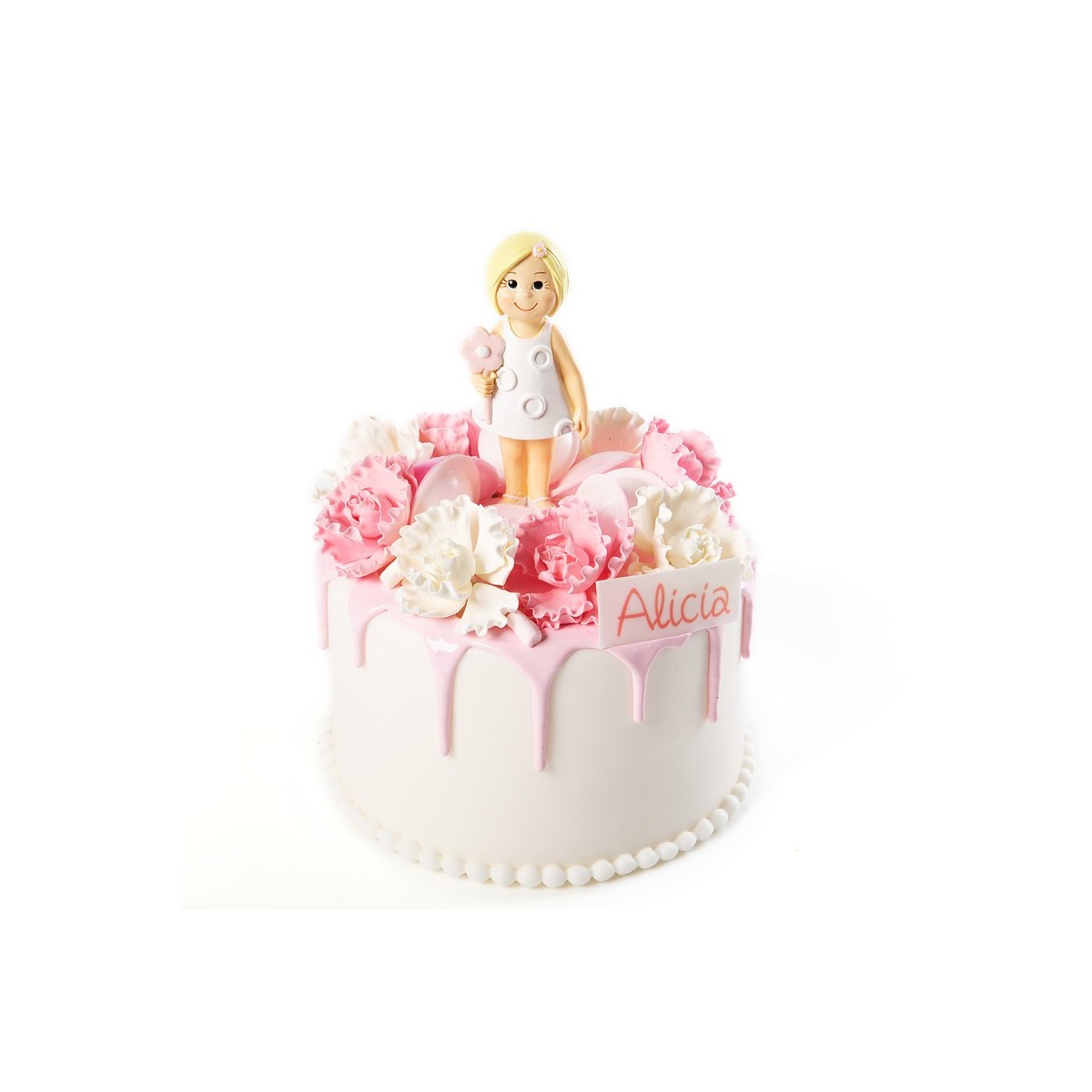 1032081 FIGURINE COMMUNION FILLE 12CM S/CD