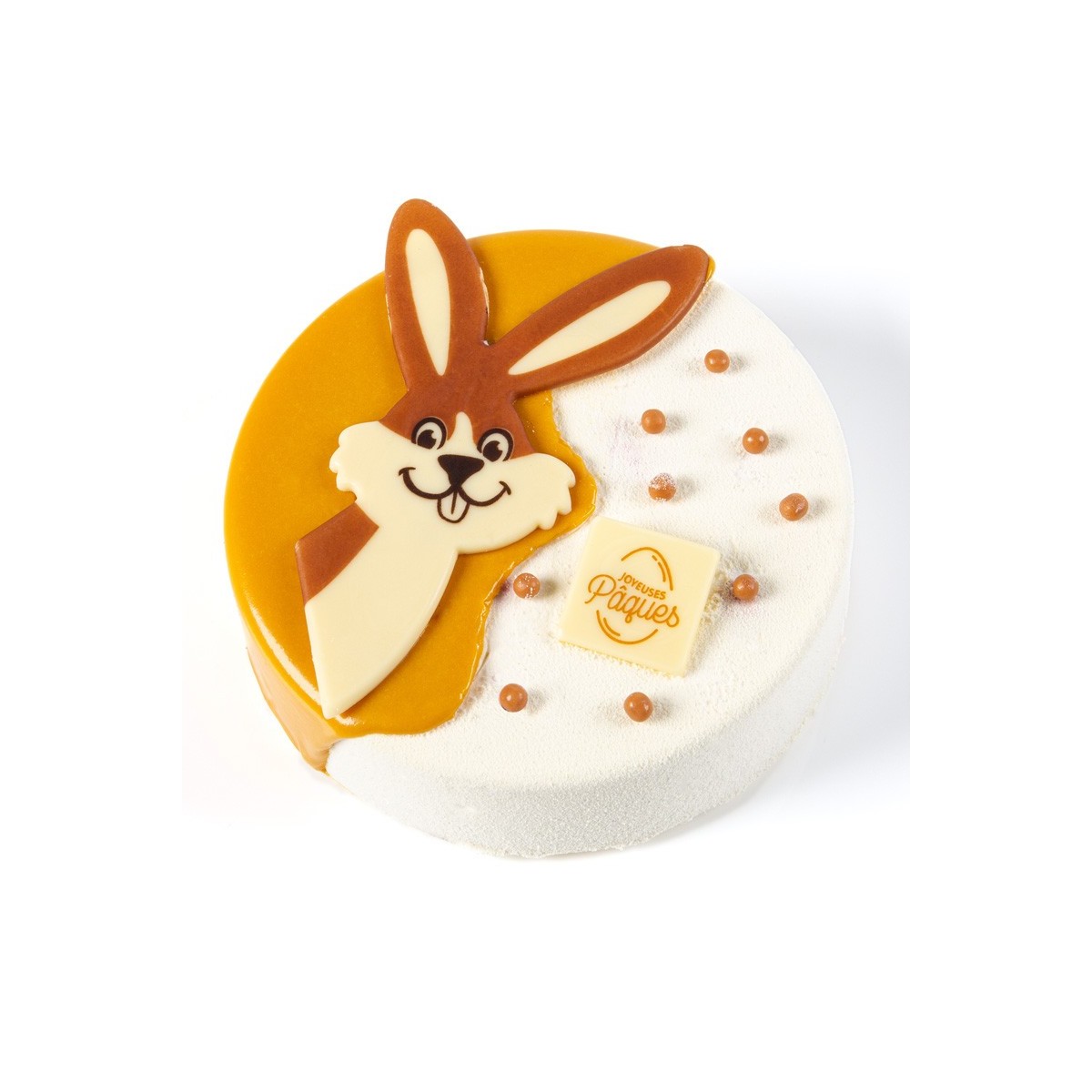 2069162 PLAQUETTE LAPIN GEANT 125X100MM CHOCOLAT 20PCES