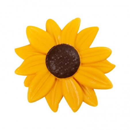 14644 SUNFLOWER 5.5CM 32PCES ON/ORDER